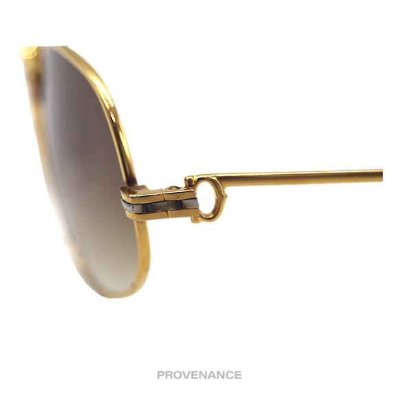 🔴 Cartier Panthere MM Sunglasses - Gold Brown 56 - Picture 6 of 13